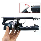 Telescopic fishing rod with integrated reel 134 cm