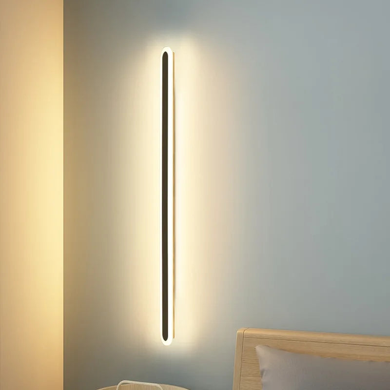 LED-Wandleuchte Aluminium minimalistisch
