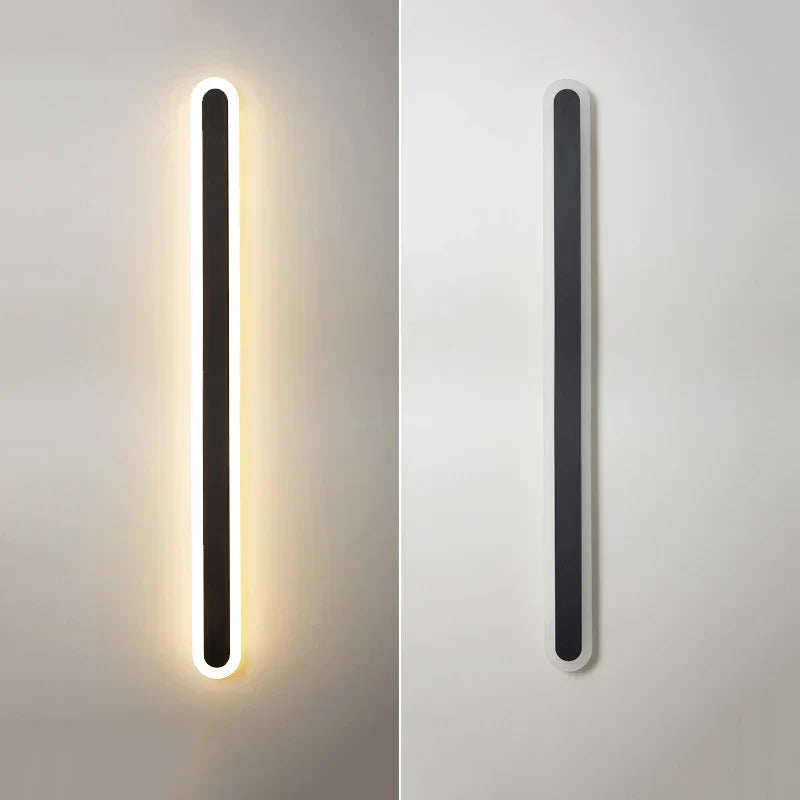 LED-Wandleuchte Aluminium minimalistisch
