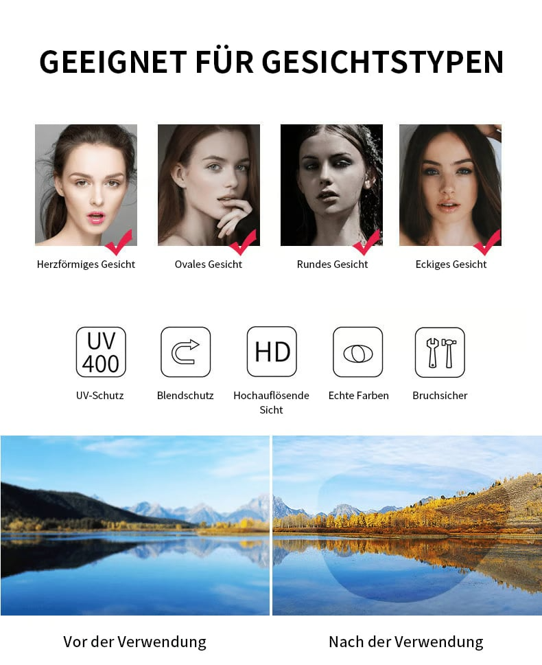 Phototrope Bifokalbrille mit Blaulichtfilter