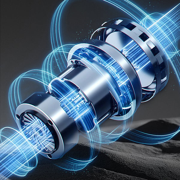 Portable electric shaver with LED display and USB charging
