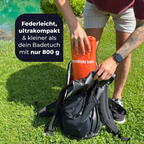Luftmatratze ultraleicht mit integrierter Pumpe