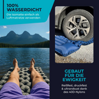 Luftmatratze ultraleicht mit integrierter Pumpe