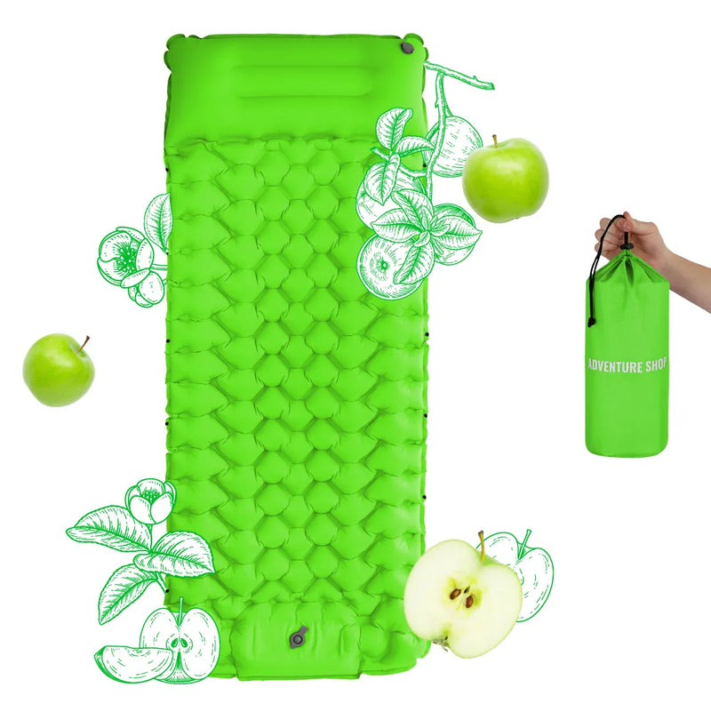Luftmatratze ultraleicht mit integrierter Pumpe