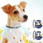 Natürliches Floh- & Zeckenhalsband Hund & Katze – 8 Monate Schutz, wasserdicht