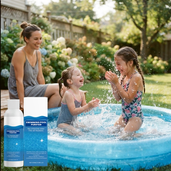 Pool-Reinigungsflüssigkeit 100 ml chlorfrei | 2er-Set