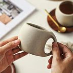 Keramik Kaffeetasse Set