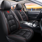 Faux Leather Car Seat Cover — Protects Against Stains, Wear, and Spills