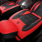 Faux Leather Car Seat Cover — Protects Against Stains, Wear, and Spills