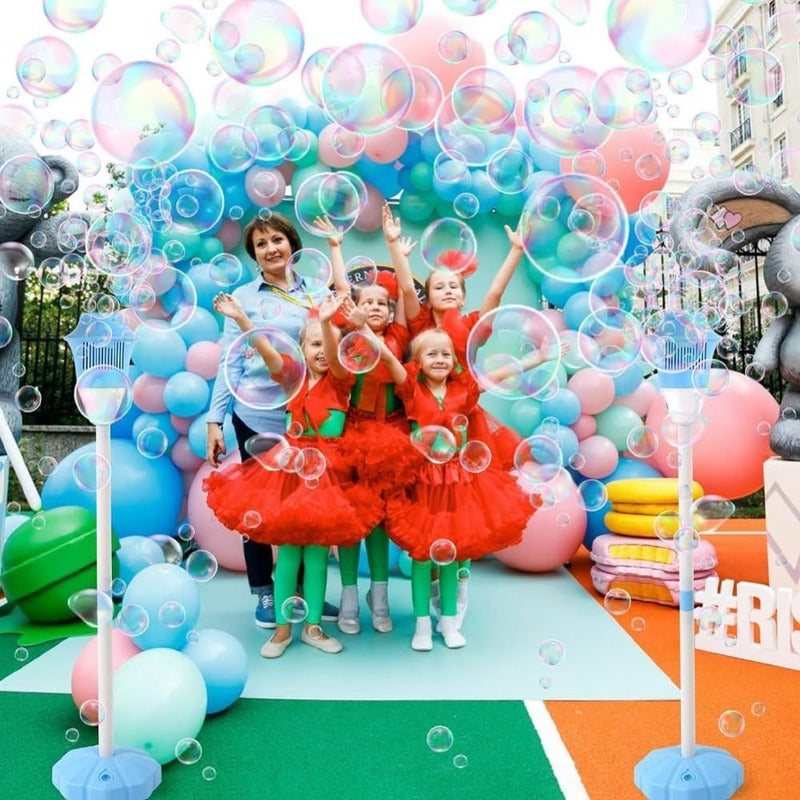 Bubble machine for 20,000 bubbles per minute
