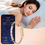 Smartes Edelstahl-Kettenarmband — Fitness-Tracker im Schmuckdesign