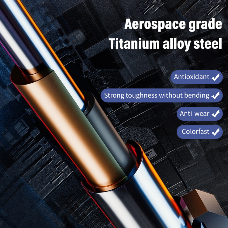 Telescopic Steel Baton Extendable with Push Button