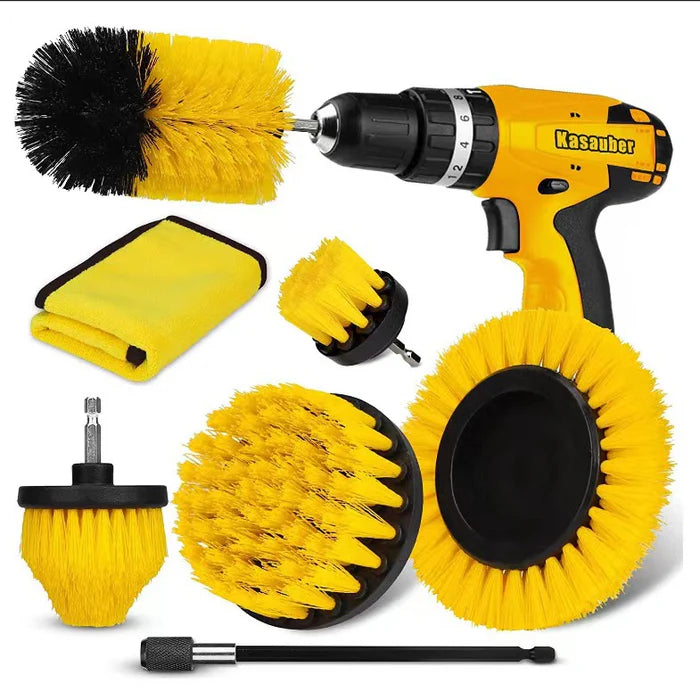 Drill Brush Set – Powerful Scrubbing for Tiles, Bathroom & Kitchen