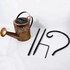 Solar Garden Lamp with Rain Sound – Watering Can Design