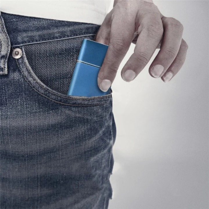 8TB External SSD — USB 3.1 Type-C, Plug & Play, Aluminum