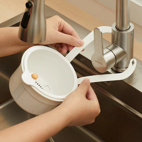 Drip basket for hanging – Two-part filter system, one-click emptying