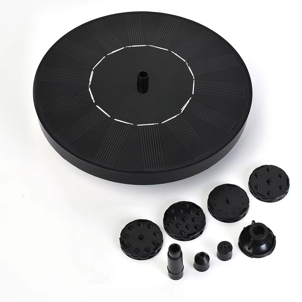 Solar Fountain for Garden & Bird Bath – Self-Starting, No Electricity, No Battery