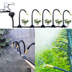 Bewässerungssystem für Garten & Balkon — 360° Sprühdüsen, ohne Strom