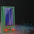 Solar-Tiervertreiber mit Ultraschall & LED-Blitz – Schutz bis 600 m², wetterfest