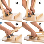 Folding Holder 90° Auto-Lock – Set of 2, up to 225 kg, Installation in 5 Minutes