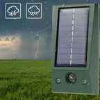 Solar-Tiervertreiber mit Ultraschall & LED-Blitz – Schutz bis 600 m², wetterfest