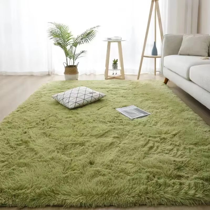 Plüschweicher Hochflor-Teppich – 5 Farben, 8 Größen, rutschfeste Unterseite