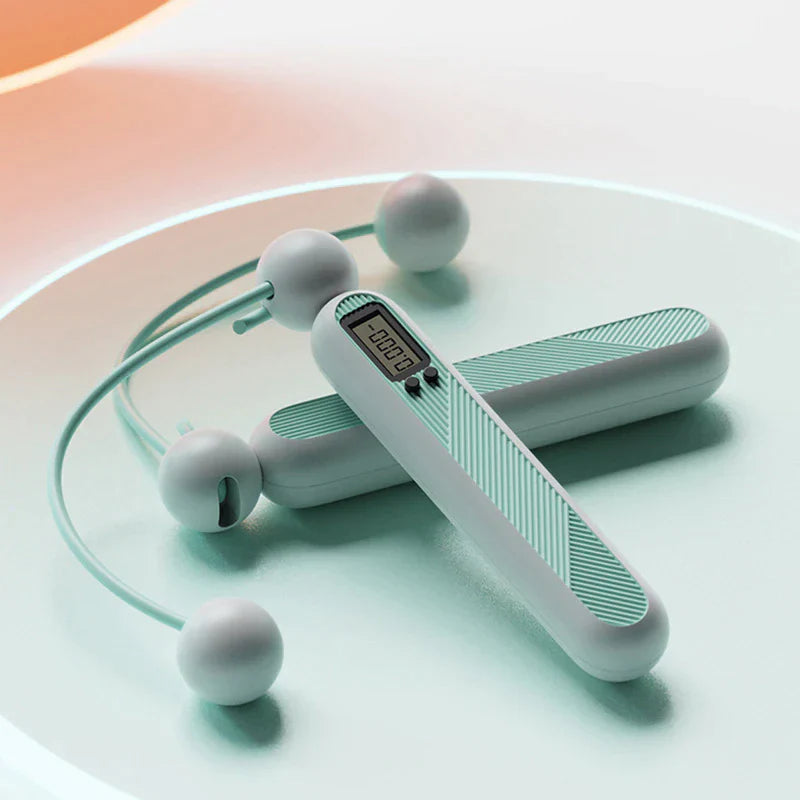 Wireless Jump Rope with Counter – No Space Needed