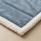 Double-layer cozy blanket - milk fleece with sherpa backing, 120 × 200 to 200 × 230 cm