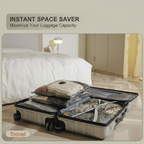 Vacuum storage bags with wireless pump