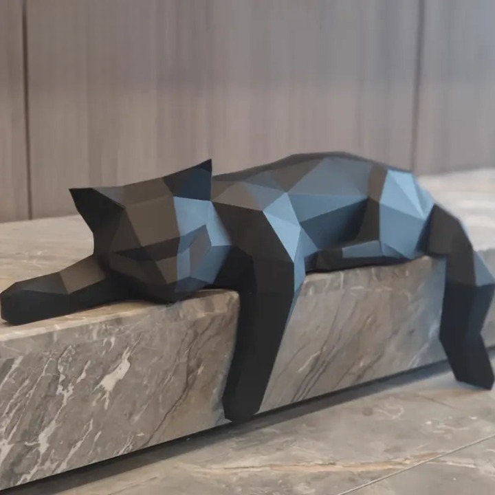 Moderne Katzenfigur -   Mivoza Deutschland