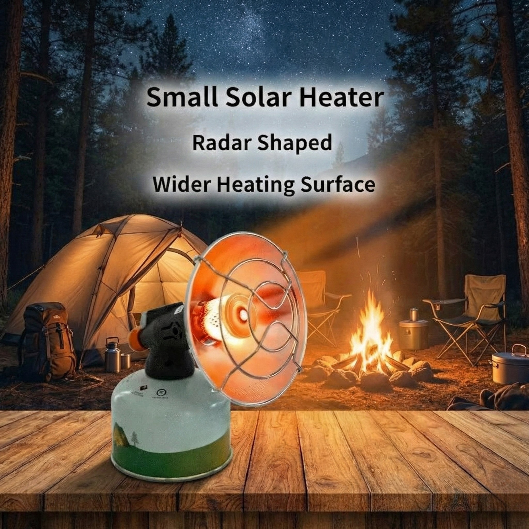 Tragbarer Gasheizer – Kompakter Outdoor-Heizer zum Camping