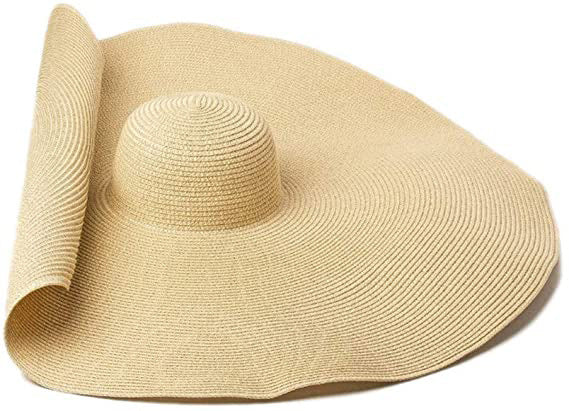 Damen Sonnenhut mit Extra Breiter Krempe – Atmungsaktiv
