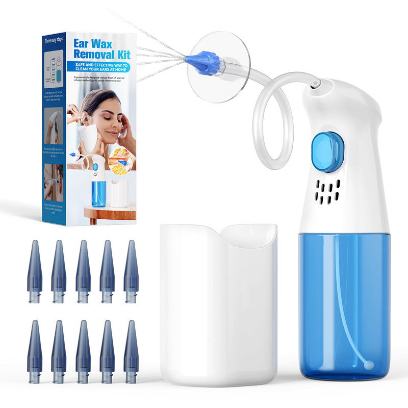 Ohrreiniger-Set mit Wasserdruck – Sanfte Ohrhygiene