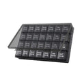 Medication Organizer 28 Compartments – Weekly Dispenser for Tablets