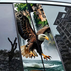Car B-pillar protective film with scratch protection