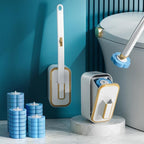 Einweg-Toilettenbürste mit Wandhalterung