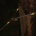 LED-Lichterkette wasserdicht 10 m mit 20h Akkulaufzeit