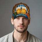 Baseball Cap with Oktoberfest Design – Adjustable Snapback