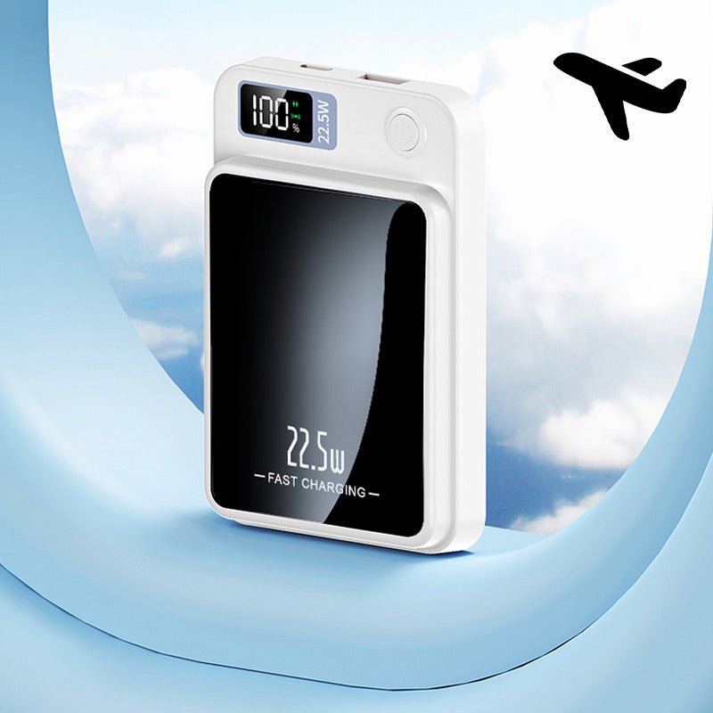 Powerbank 20000mAh kabellos mit 22,5W Schnellladung
