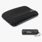 Inflatable travel pillow ergonomic for neck support