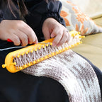 Strickrahmen ohne Nadeln – Einfache Wickeltechnik
