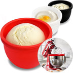 Silikon-Rührschüssel-Einsatz für KitchenAid mit Deckel