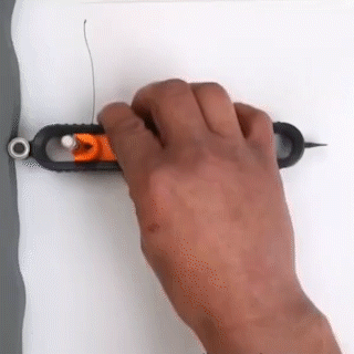 Contour gauge with locking – Precise shape copying for craftsmanship