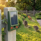Solar pest repeller with ultrasound & LED flash – protection up to 600 m², weatherproof