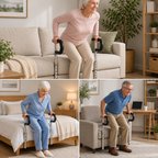 Aufstehhilfe Sofa mit ergonomischem Griff
