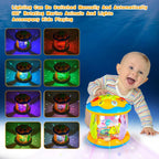 Rotating Baby Night Light Projector with Music