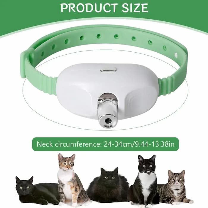Cat collar with laser pointer – Automatic toy