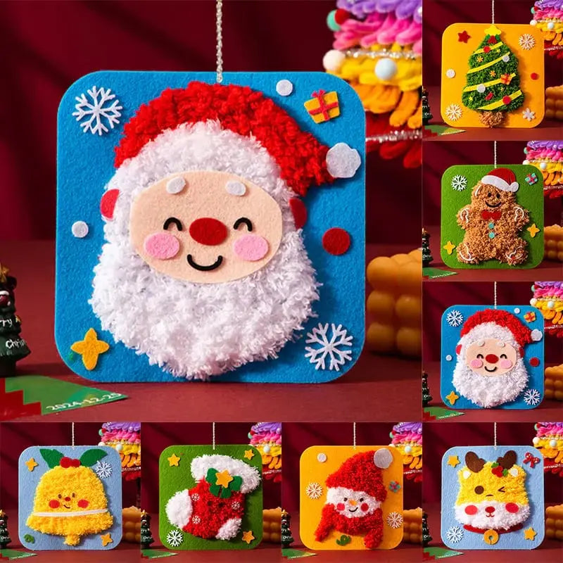 DIY Weihnachtsstickerei-Set — Bastelspaß mit Kindern & Freunden Mivoza Deutschland