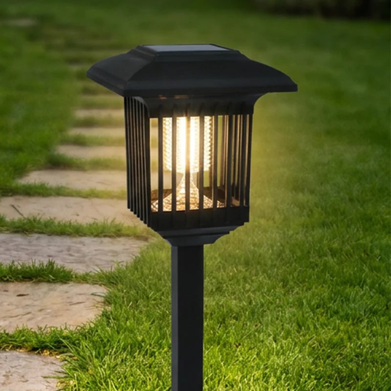 Solar Insektenvernichter Lampe mit UV-Licht für Garten und Terrasse