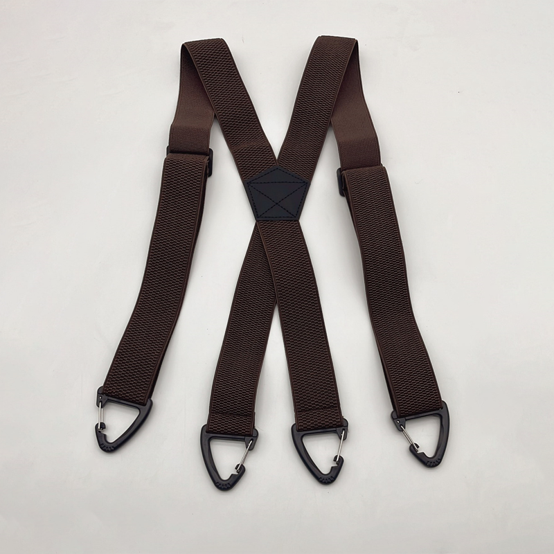Men's adjustable suspenders with Y-back
